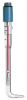 XR150 Reference electrode, calomel, w/ fibre junction, angled tip, L=120 mm, screw cap (Radiometer Analytical)
