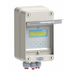 si628 P panel-mount pH transmitter, pH or mV, 24 VAC.