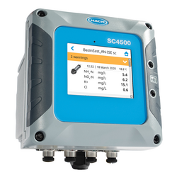 SC4500 Controller, Claros-enabled, LAN + Profibus, 1 analog Conductivity, 1 analog pH/ORP, 100-240 VAC, EU plug