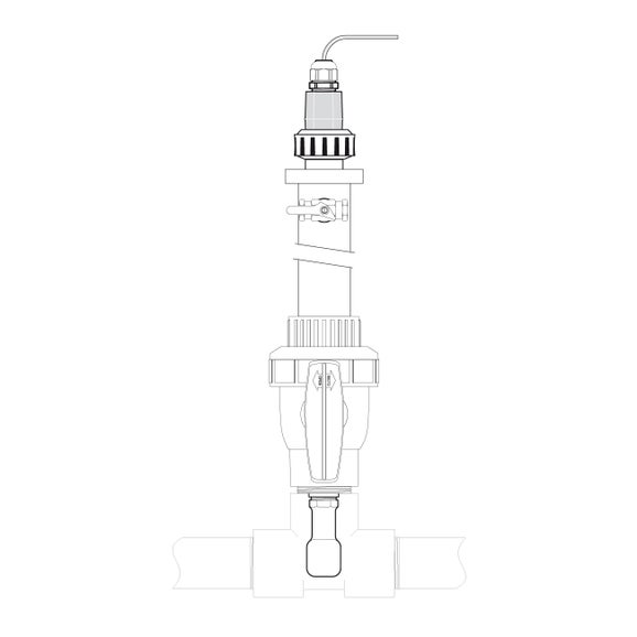 Insertion Mounting Hardware, 2", Stainless Steel, 3700 Series