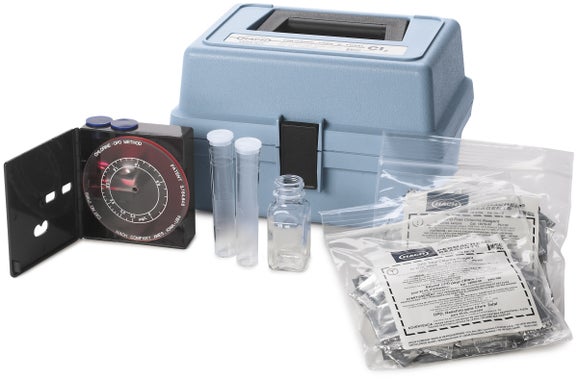 Total chlorine test kit (colour disk)