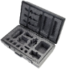 Portable HQD rugged field case for three rugged probes