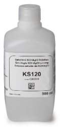 KS120 KCl Solution Sat., Saturated with AgCl, 500 mL (Radiometer Analytical)