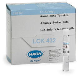 Anionic Surfactants, cuvette test 0.1 - 4.0 mg/L, 25 tests