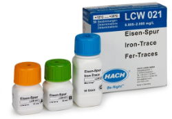 Iron trace, reagent set, 0.005-2.0mg/L Fe